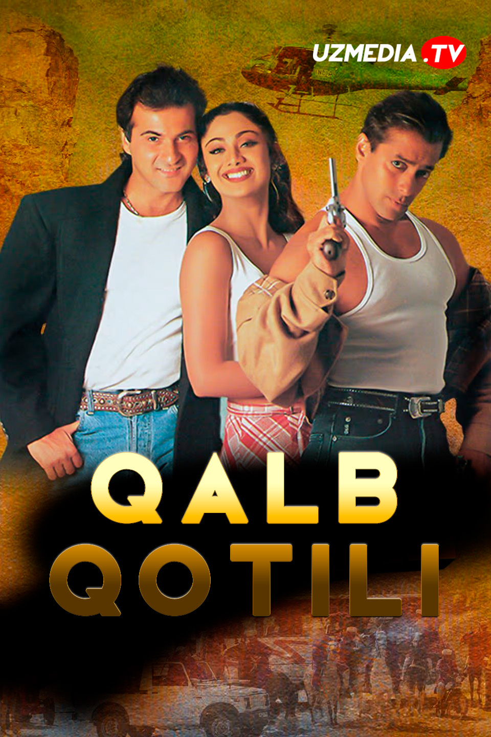 Qurol / Qalb qotili / Asbob-uskuna / Auzaar Hind kino Uzbek tilida O'zbekcha 1997 tarjima kino Full HD tas-ix skachat