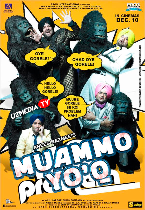 Muammo yo'q / Hammasi joyida / Buzilgan unashtiruv Hind kino Uzbek tilida O'zbekcha 2010 tarjima kino Full HD tas-ix skachat