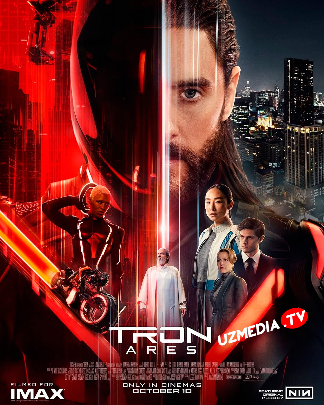 Tron: Ares Uzbek tilida O'zbekcha 2025 tarjima kino Full HD tas-ix skachat