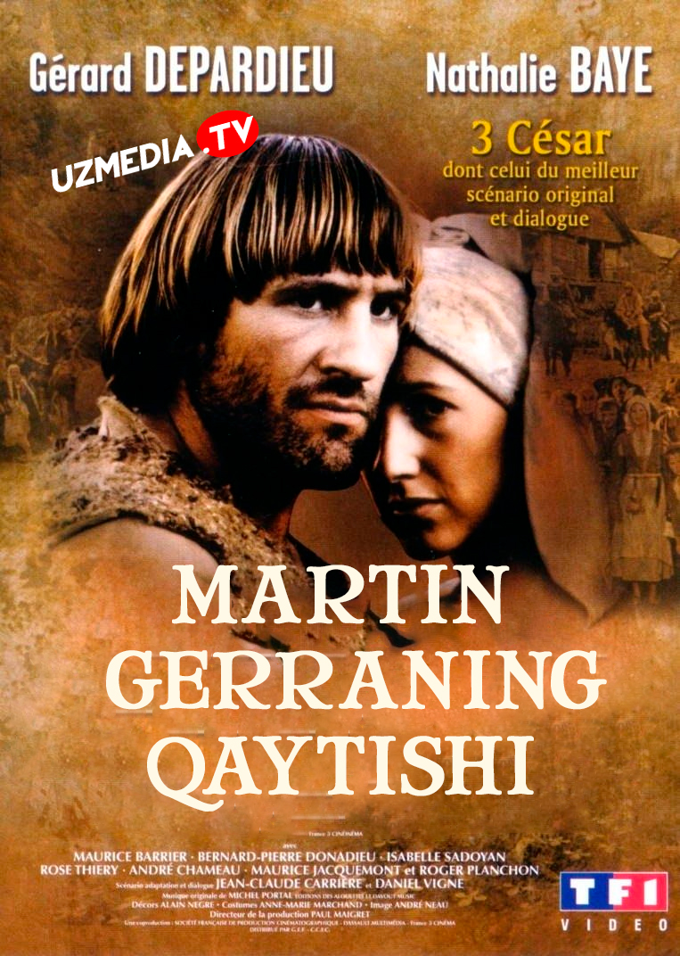 Martin Gerraning qaytishi / Martin Guerrening qaytishi Fransiya retro filmi Uzbek tilida O'zbekcha 1982 tarjima kino Full HD skachat
