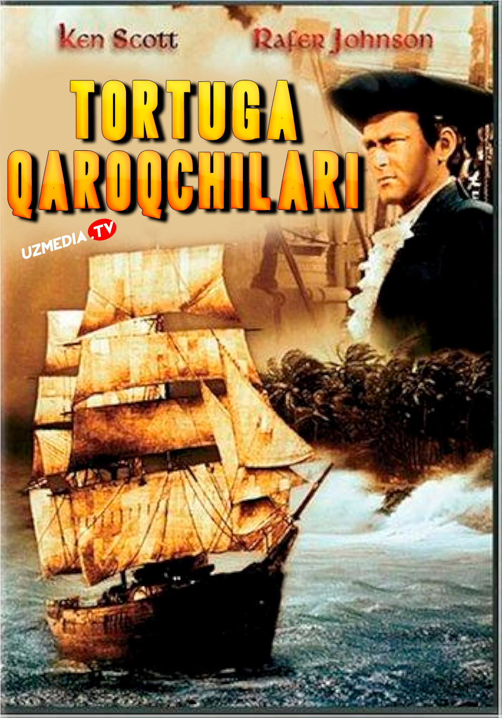 Tortuga qaroqchilari / Tortug qaroqchisi Uzbek tilida O'zbekcha 1961 tarjima kino Full HD tas-ix skachat