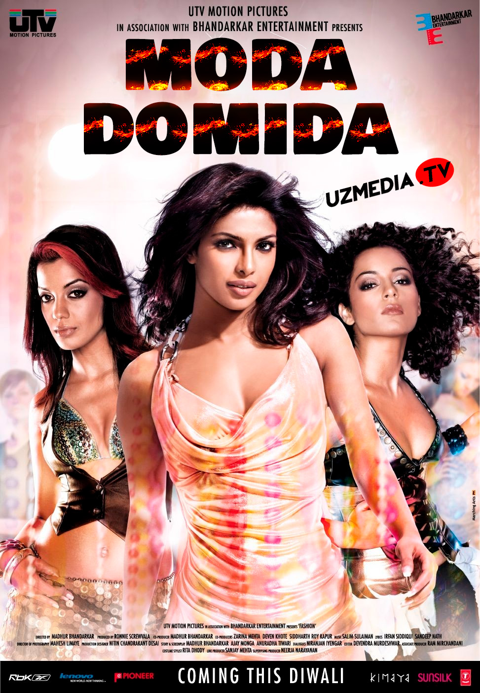 Moda domida / Modaning asirida / Fashion Hind kino Uzbek tilida O'zbekcha 2008 tarjima kino Full HD tas-ix skachat