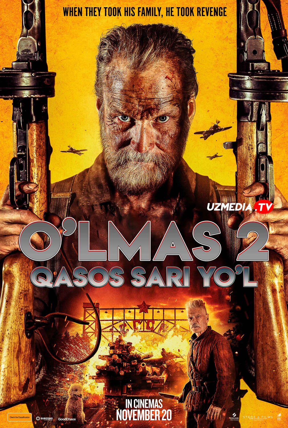 O'lmas 2: Qonli uyga yo'l / Metin iroda 2: Qasos sari yo'l / Yengilmas jangchi 2 Uzbek tilida 2025 tarjima kino Full HD skachat