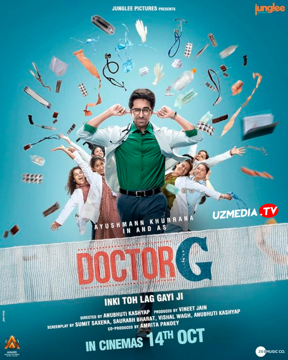 Doctor G / Doktor G / Доктор Г Hind kino Uzbek tilida O'zbekcha 2022 tarjima kino Full HD tas-ix skachat