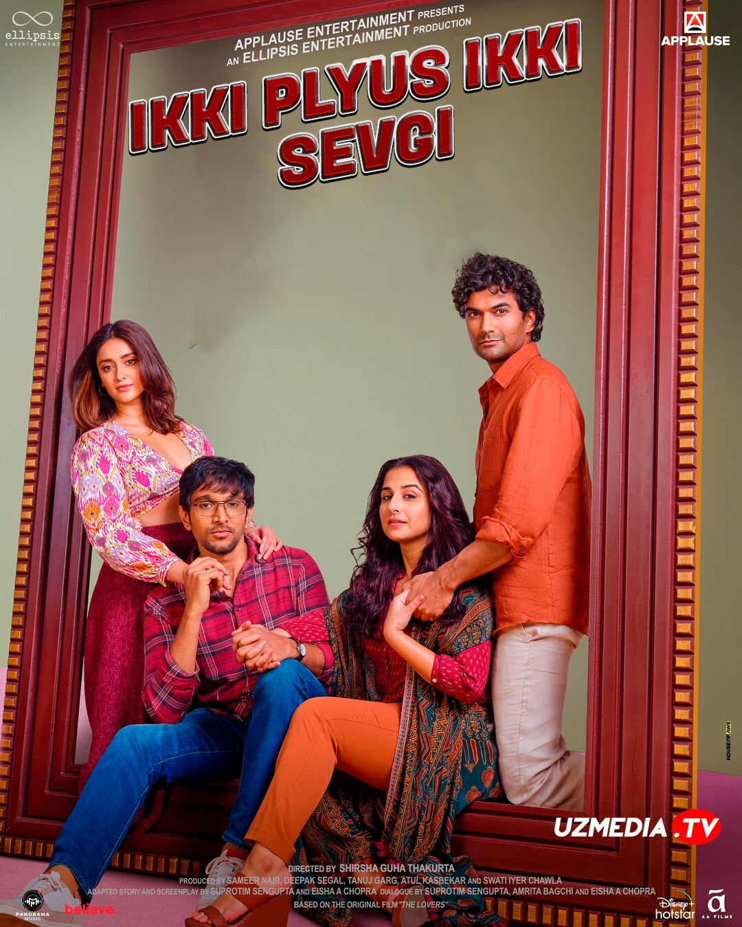 Ikki plus ikki - Sevgi / 2+2 = Sevgi / Er-xotin xiyonati Hind kino Uzbek tilida 2024 O'zbekcha tarjima kino Full HD tas-ix skachat