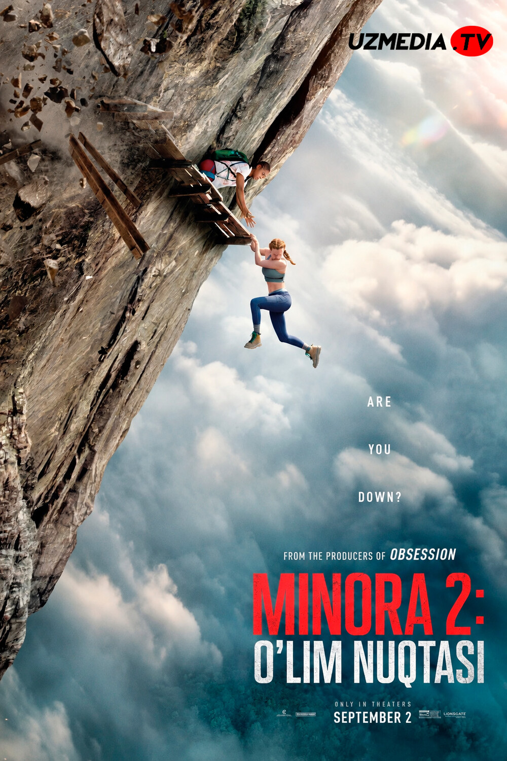 Minora 2: Ajal nuqtasi / Balandlik 2 / Noto'g'ri qadam 2 / Tepalik 2 Premyera Uzbek tilida O'zbekcha 2026 tarjima kino Full HD skachat