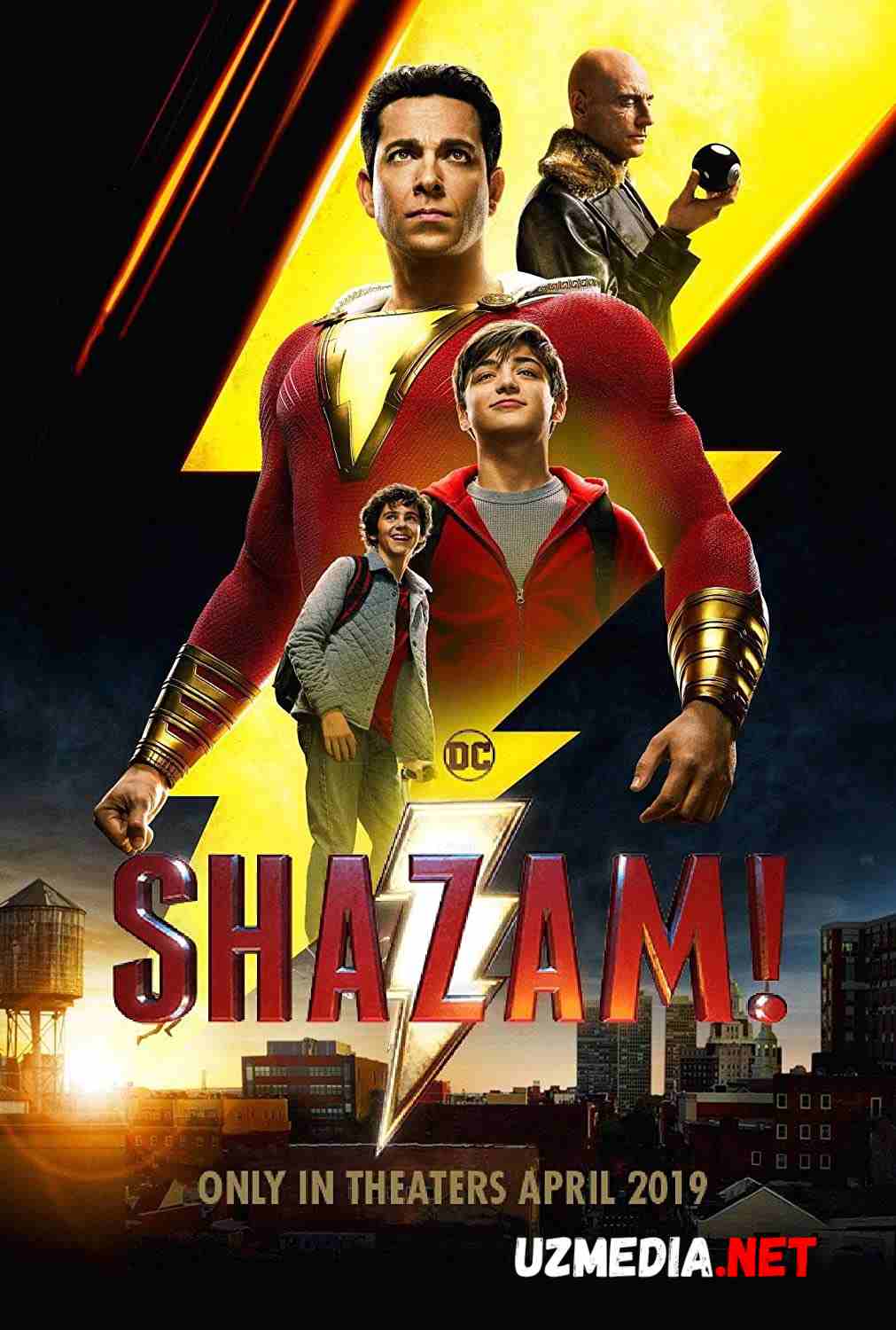 Shazam! Premyera Uzbek tilida O'zbekcha tarjima kino 2019 HD tas-ix skachat