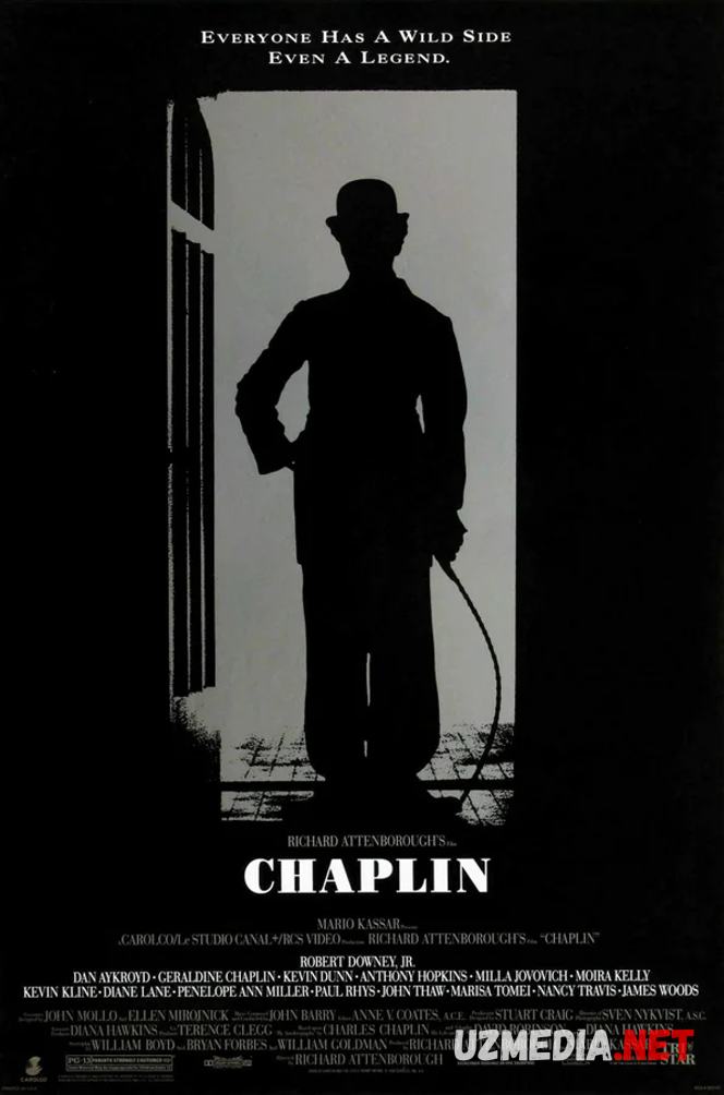 Charli Chaplin 1992 Uzbek tilida O'zbekcha tarjima kino Full HD tas-ix skachat