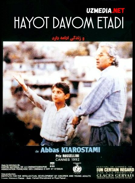 Hayot davom etadi / Xayot va boshqa hech narsa Eron filmi Uzbek tilida O'zbekcha tarjima kino 1992 HD tas-ix skachat