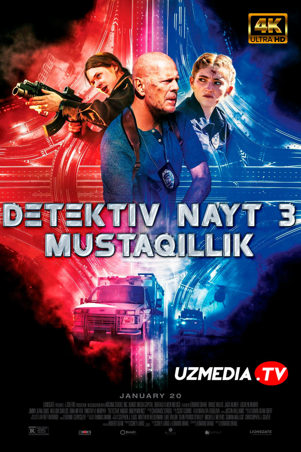 Detektiv Nayt 3: Mustaqillik kuni / Izquvar Nayt 3 Uzbek tilida 2023 O'zbekcha tarjima kino 4K Ultra UHD skachat