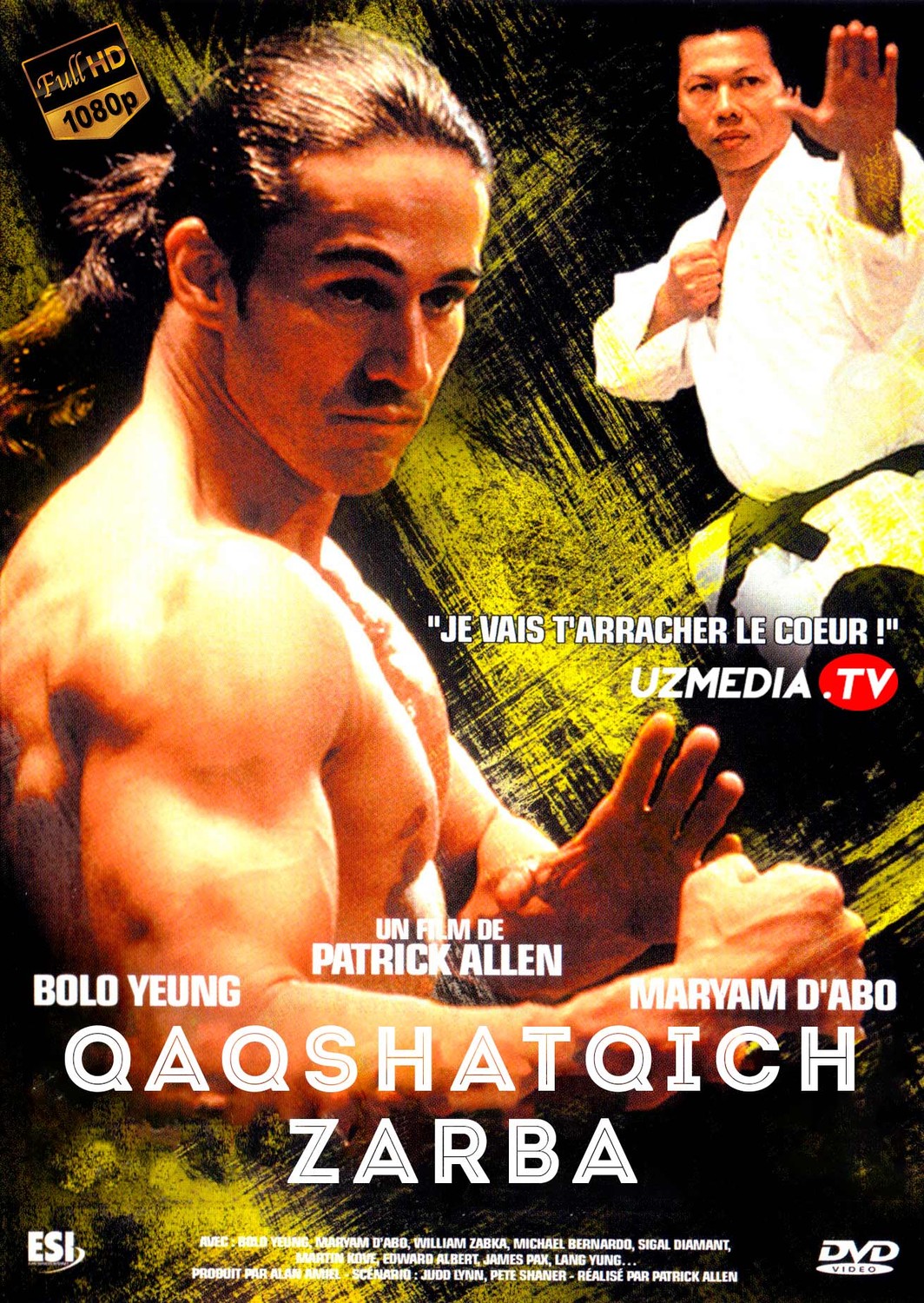 Qaqshatqich zarba 1 / Kuchli zarba 1: O'limgacha kurash Uzbek tilida O'zbekcha 1992 tarjima kino Full HD skachat