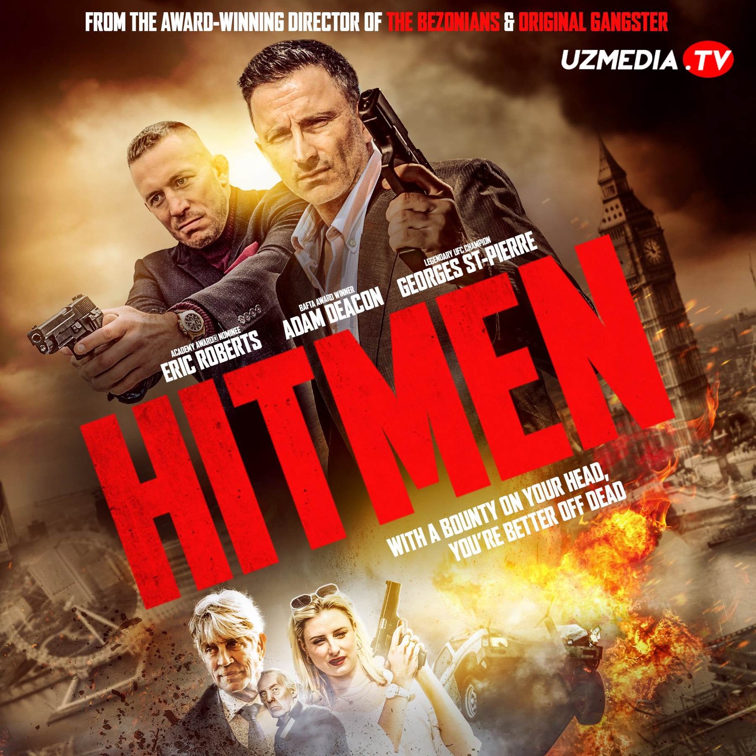 Hitmen / Xitmen / Qahramonlar va yovuz odamlar Uzbek tilida O'zbekcha 2023 tarjima kino Full HD skachat