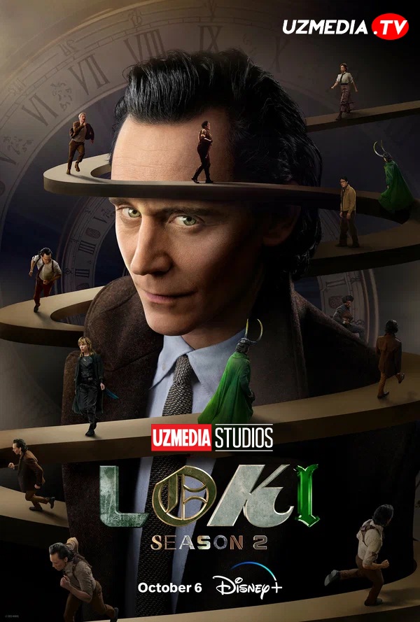Loki Marvel seriali 2-fasl 2-mavsum Barcha qismlar Uzbek tilida O'zbekcha 2023 tarjima serial HD skachat