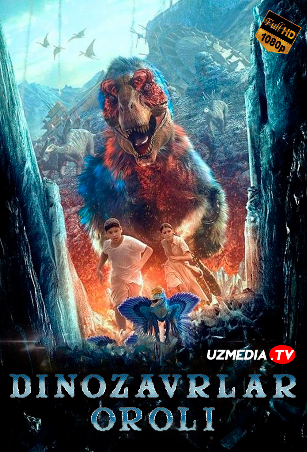 Dinozavrlar oroli Avstraliya filmi Uzbek tilida O'zbekcha tarjima kino 2014 Full HD skachat