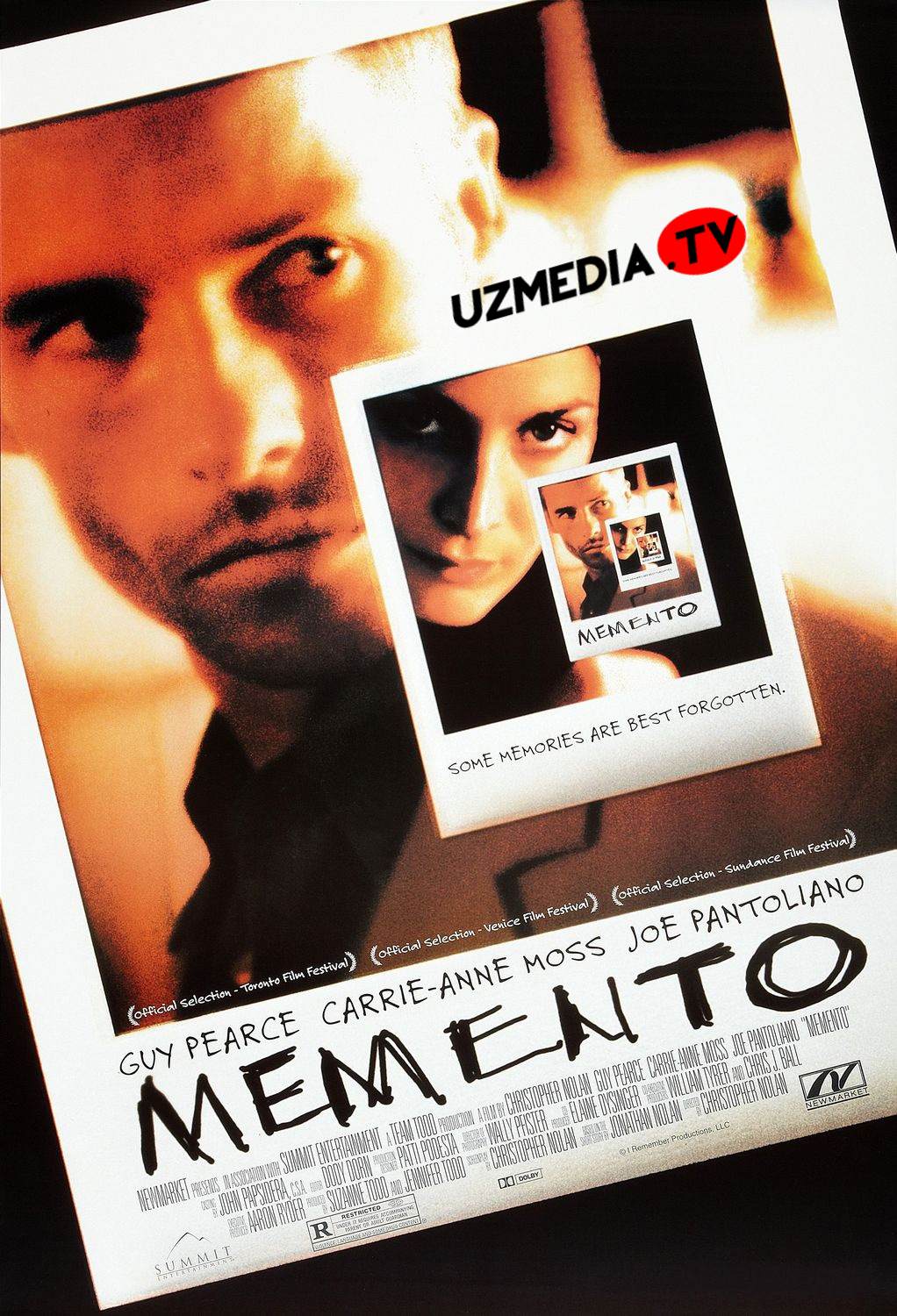 Memento Uzbek tilida O'zbekcha 2000 tarjima kino Full HD skachat