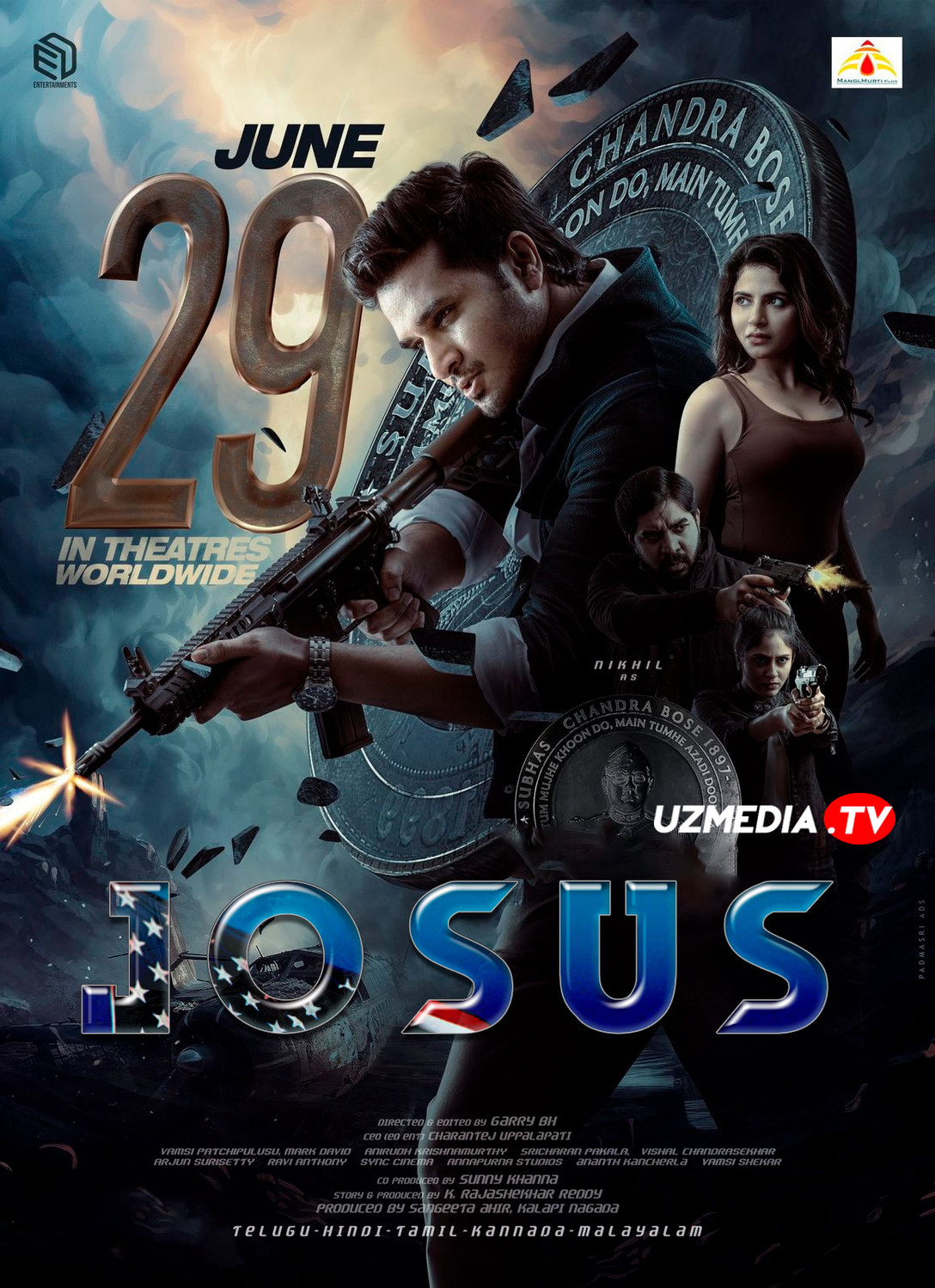 Josus / Ayg'oqchi / Shpion Hind kino Uzbek tilida O'zbekcha 2023 tarjima kino Full HD skachat