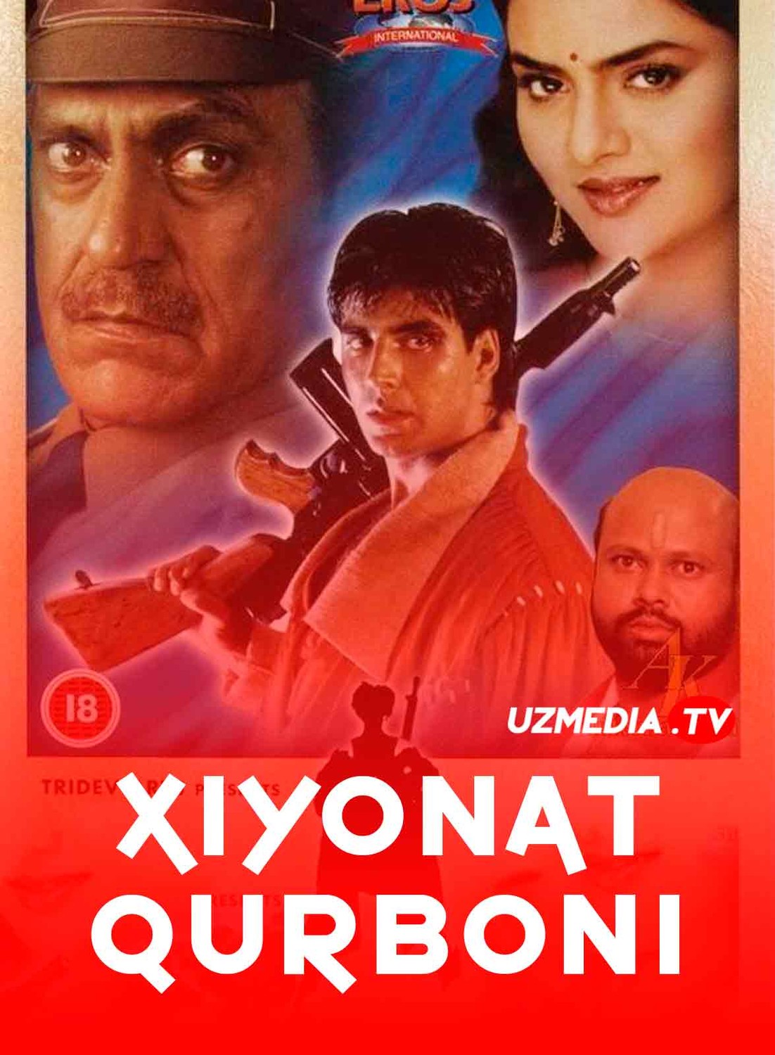 Xiyonat qurboni Hind retro filmi Uzbek tilida O'zbekcha 1994 tarjima kino Full HD skachat
