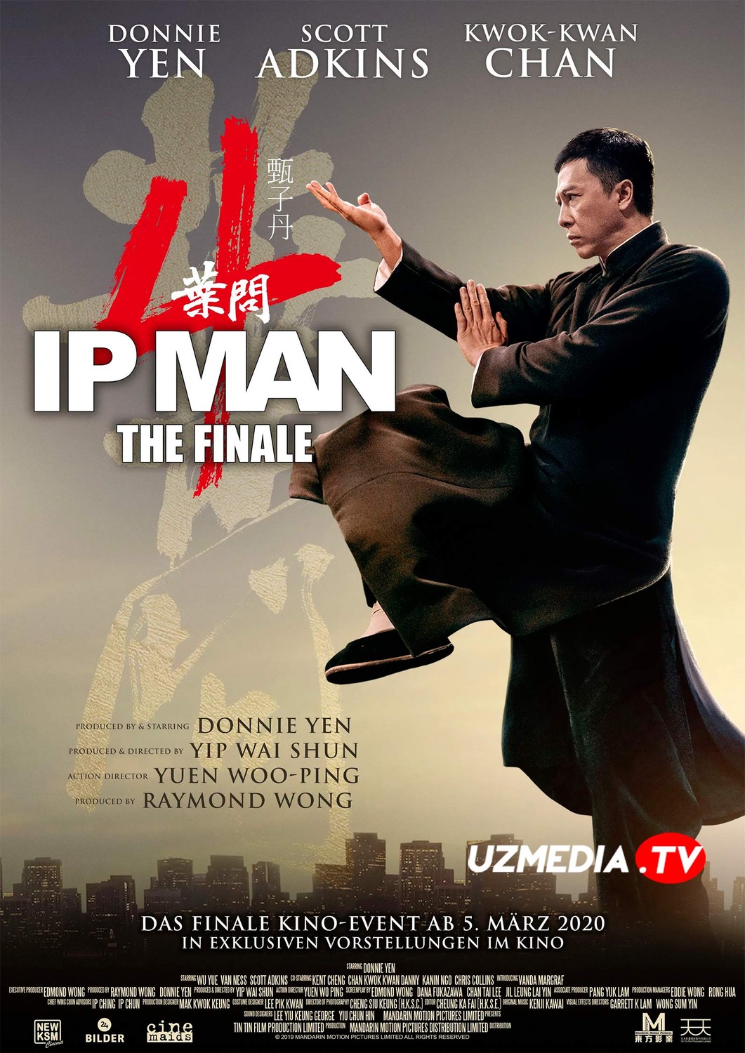 Ip Man 4 / Ип ман 4 Premyera Uzbek tilida O'zbekcha 2019 tarjima kino Full HD skachat