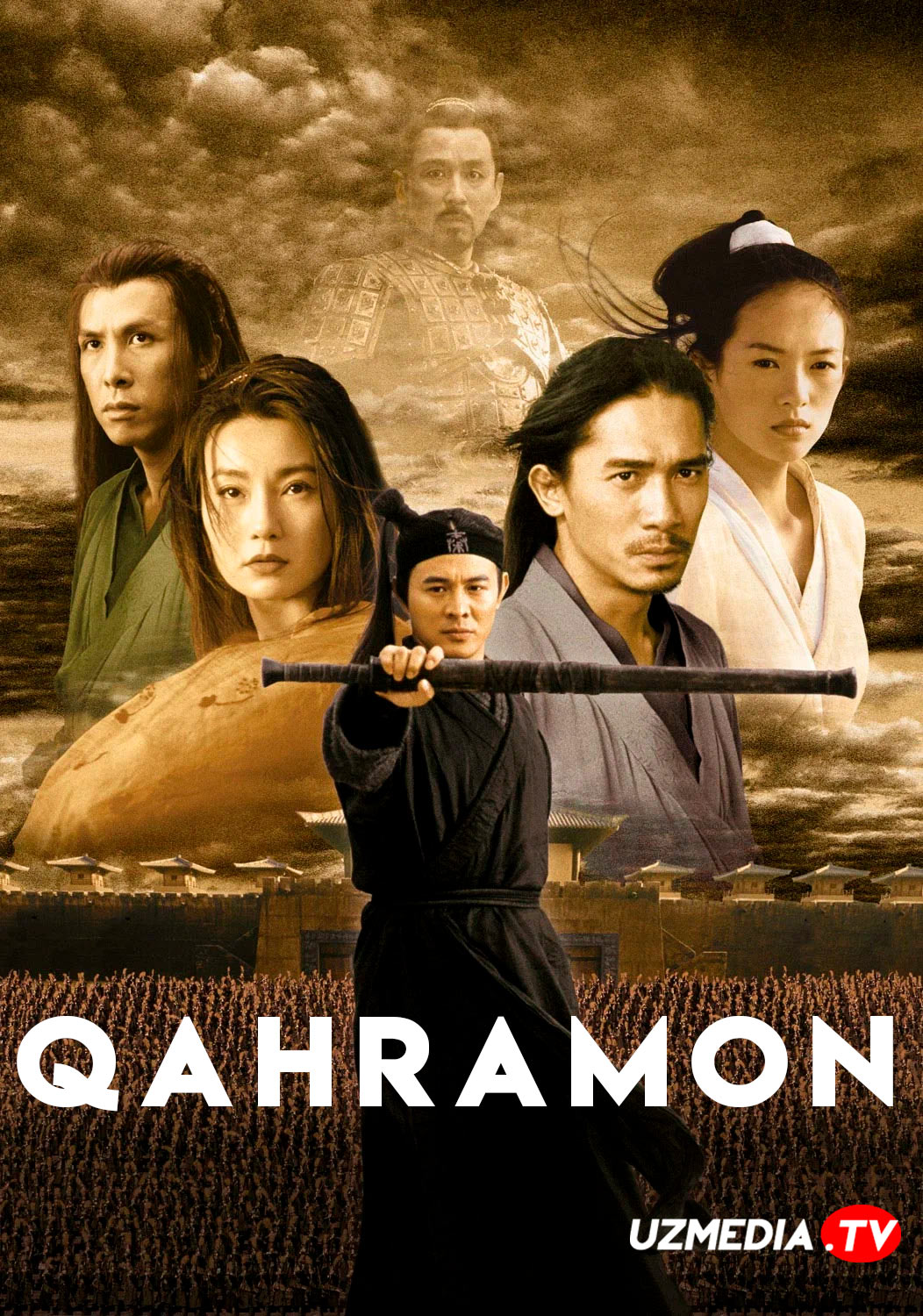 Qahramon / Qaxramon (Jet Li) Uzbek tilida O'zbekcha tarjima kino 2002 Full HD tas-ix skachat