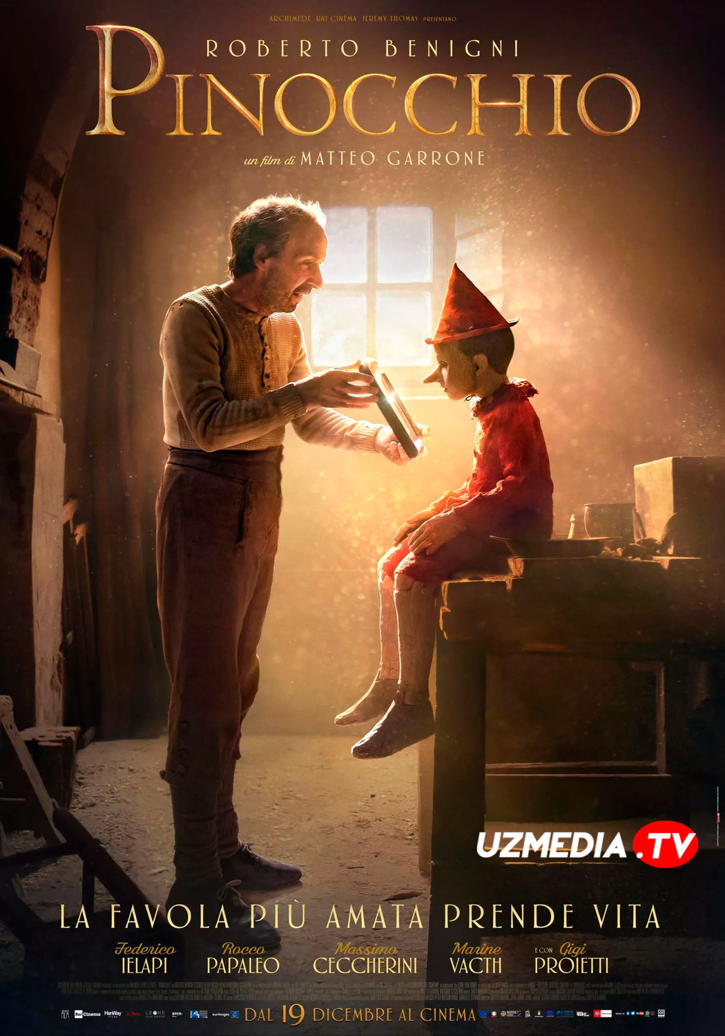 Pinokkio / Pinoccio / Pinokiyo Uzbek tilida 2020 O'zbekcha tarjima kino Full HD tas-ix skachat