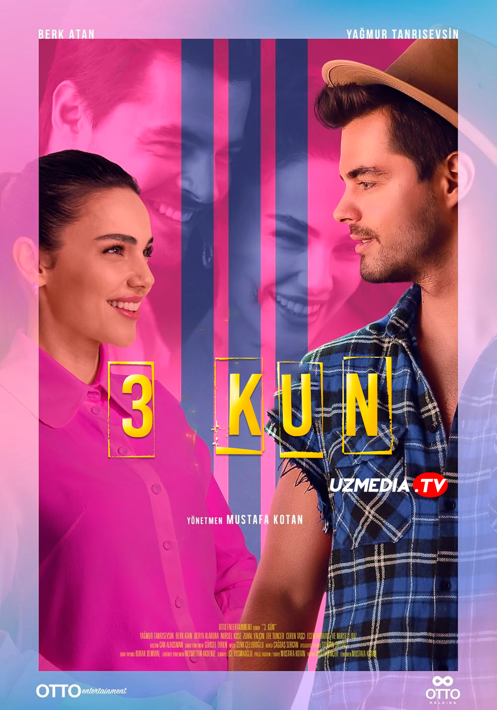 3 kun / Uch kun Turk kino (Romantik, Komediya film) Uzbek tilida O'zbekcha 2024 tarjima kino Full HD tas-ix skachat