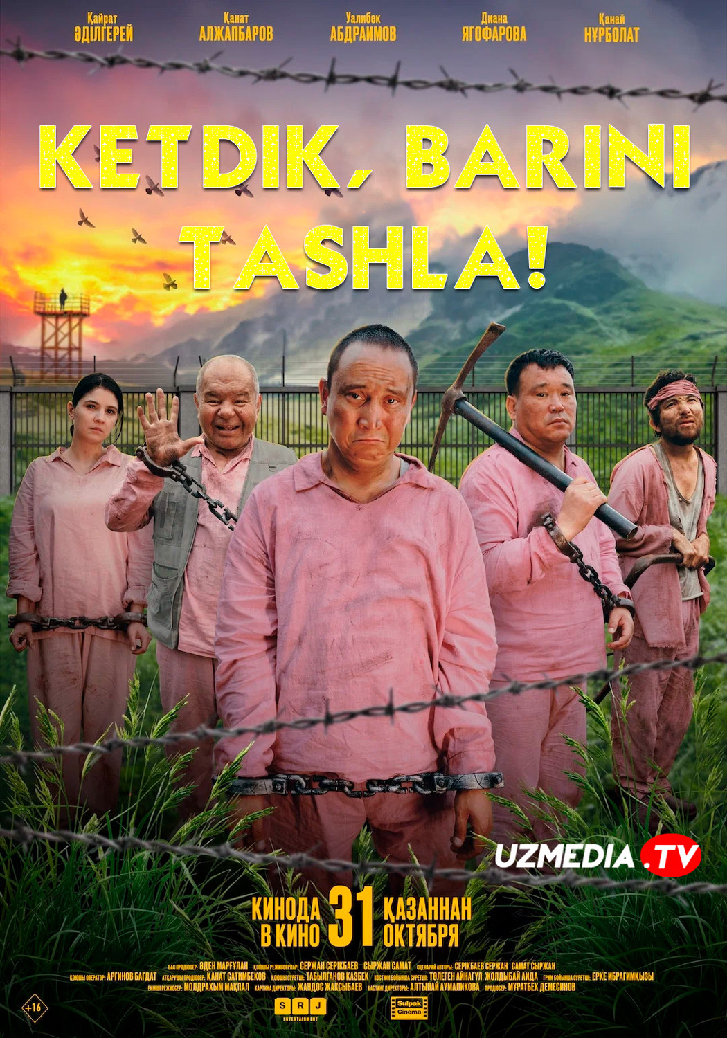 Ketdik, barini tashla! Qozog'iston Komediya filmi Uzbek tilida O'zbekcha 2024 tarjima kino Full HD tas-ix skachat