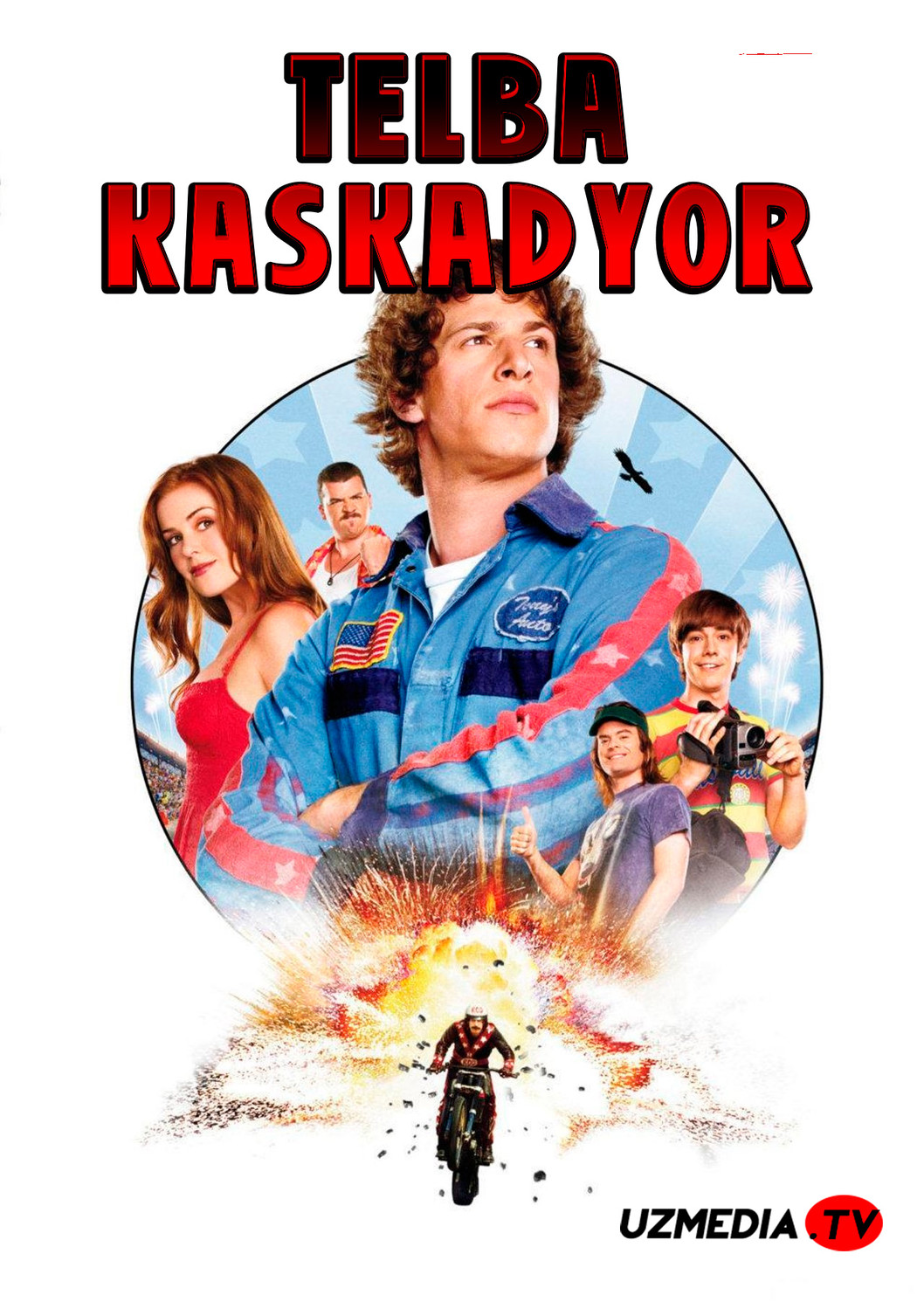 Telba kaskadyor (Komediya, Sport film) Uzbek tilida O'zbekcha 2007 tarjima kino Full HD tas-ix skachat