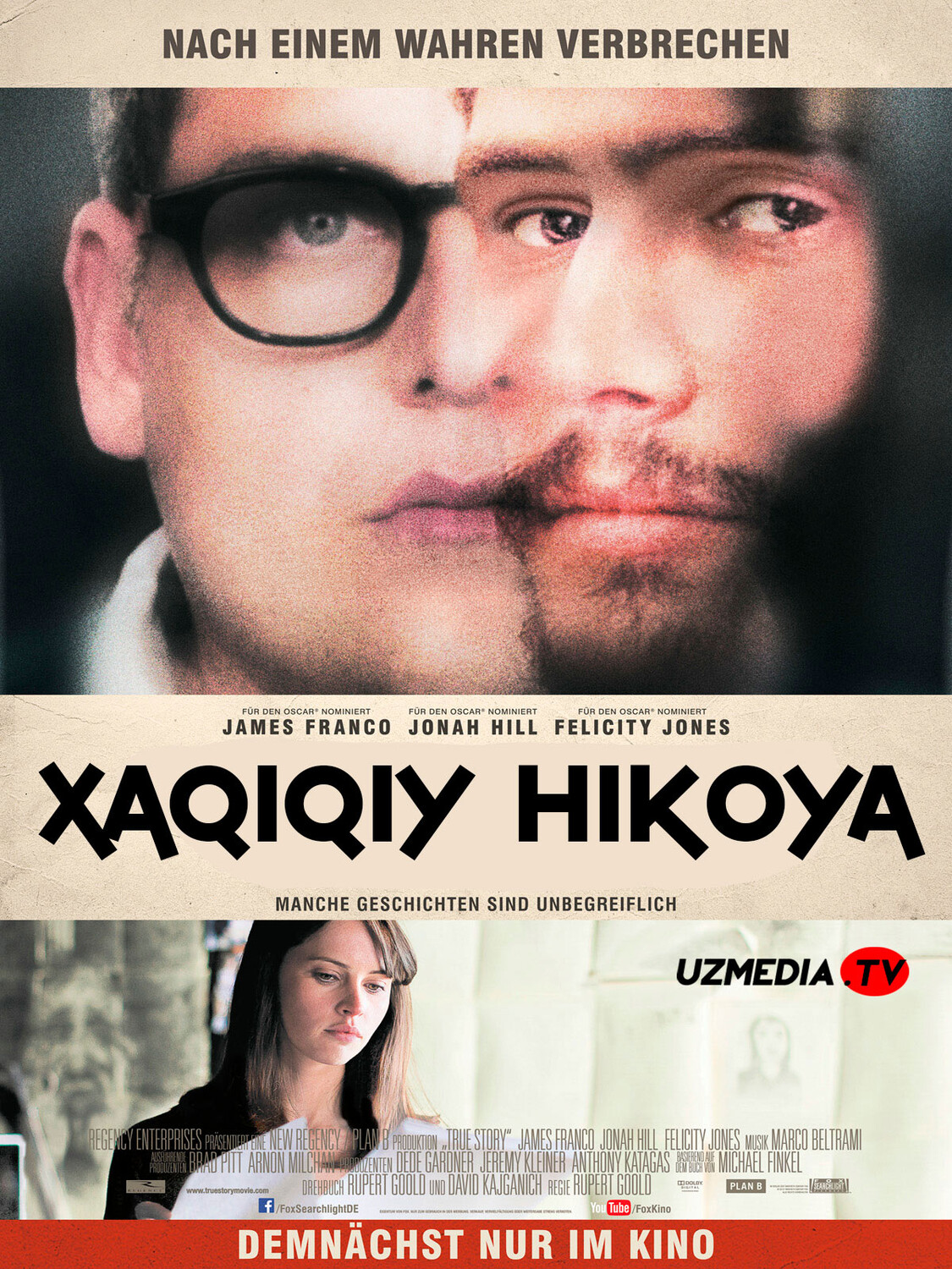 Haqiqiy hikoya / Xaqiqiy voqea Uzbek tilida O'zbekcha 2015 tarjima kino Full HD tas-ix skachat