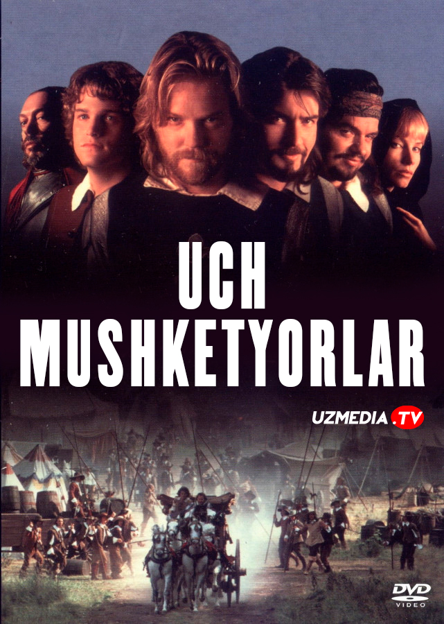 Uch mushketyorlar / Fitnaning fosh etilishi Uzbek tilida O'zbekcha 1993 tarjima kino Full HD tas-ix skachat
