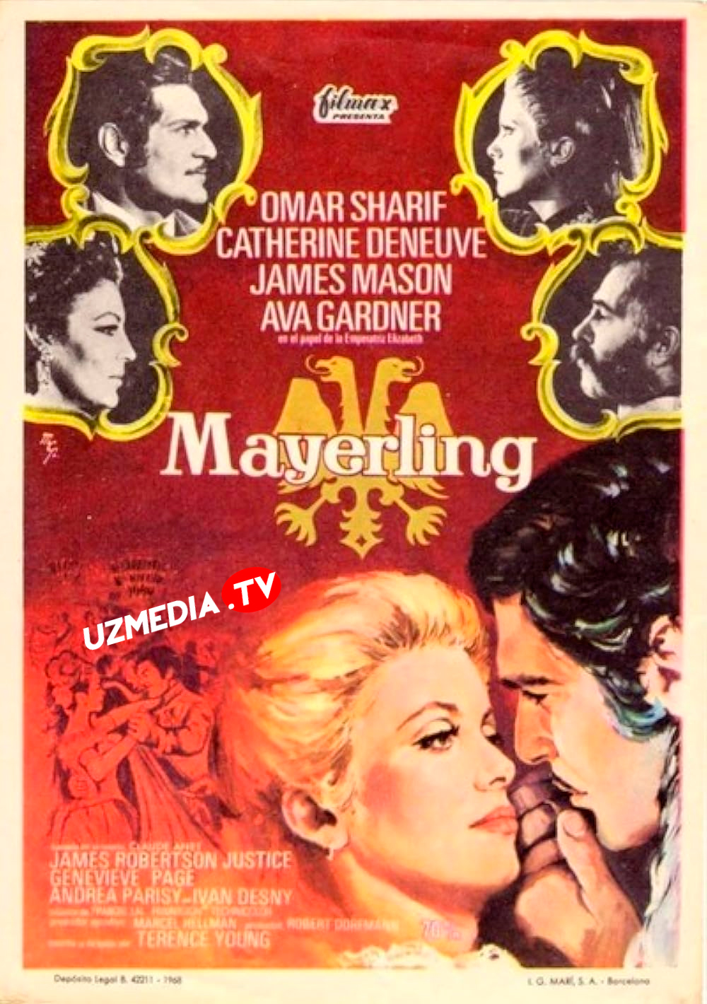 Mayerling / Майерлинг / Meyerling Fransiya retro filmi Uzbek tilida O'zbekcha 1968 tarjima kino Full HD tas-ix skachat