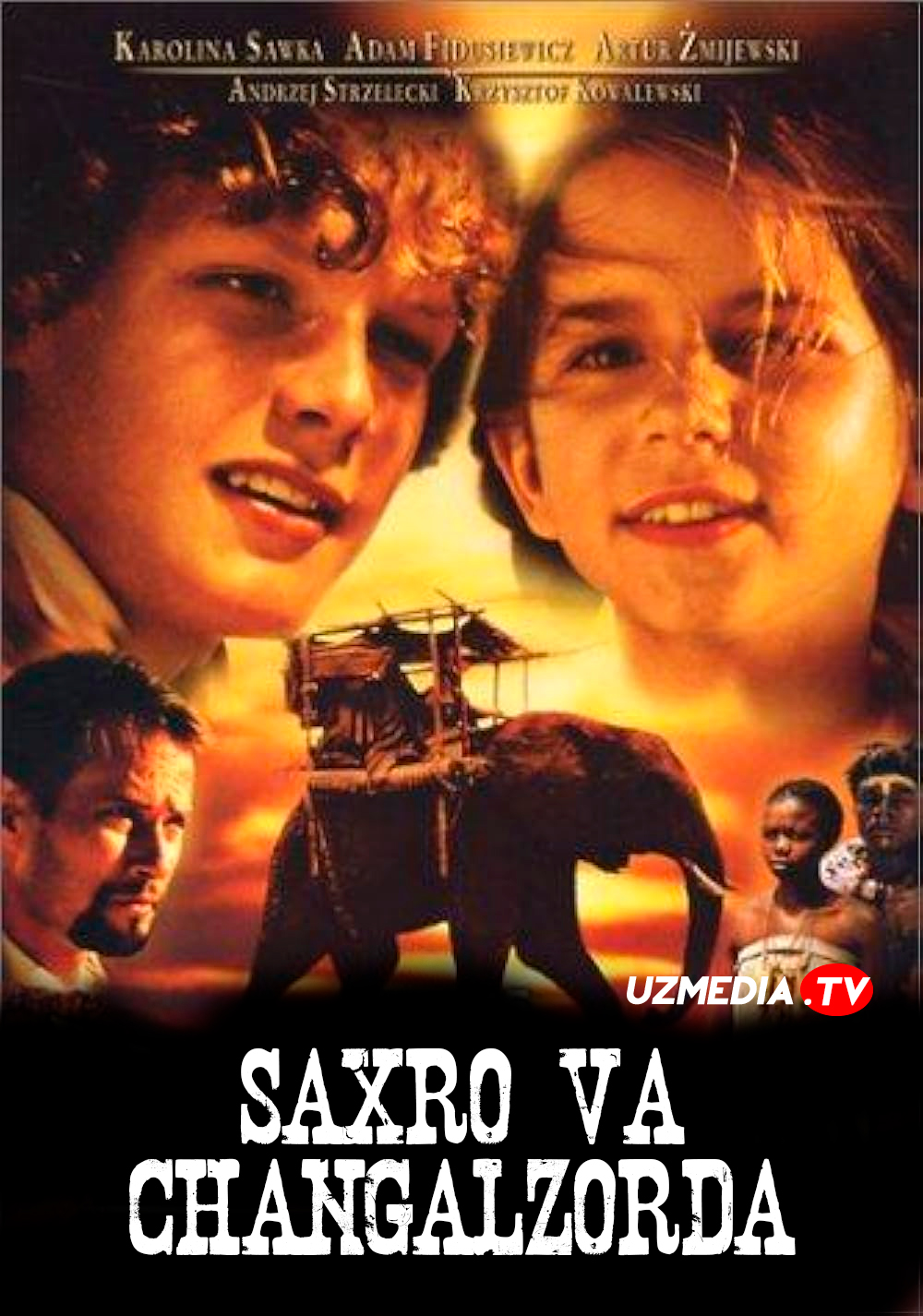 Saxro va changalzorda / Cho'l va o'rmonda / Stas va Neli Polsha filmi Uzbek tilida O'zbekcha 2001 tarjima kino Full HD tas-ix skachat